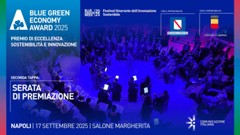 Blue Green Economy Award 2025 il 179 a Napoli la premiazione
