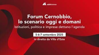 Cernobbio la diretta dellAdnkronos dal Forum Ambrosetti Cernobbio la diretta dellAdnkronos dal Forum Ambrosetti