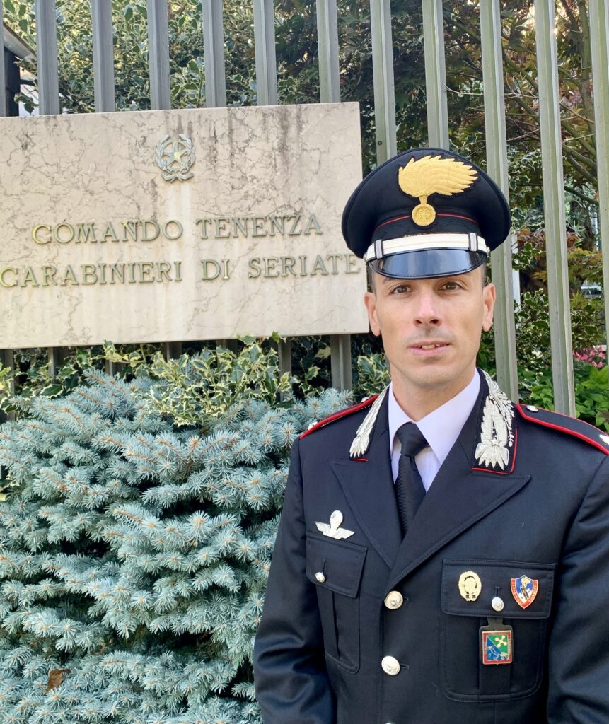 Comunicato stampa nuovo comandante della tenenza di Seriate