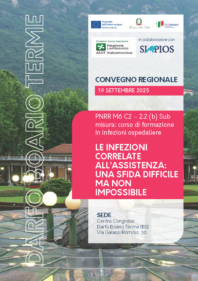 Darfo convegno regionale sulle Infezioni Correlate allAssistenza organizzato da ASST Valcamonica