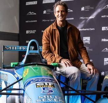 F1 A.Benetton e altri protagonisti del circus nel documentario Benetton Formula F1 A.Benetton e altri protagonisti del circus nel documentario Benetton Formula
