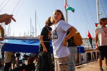 Forti venti nel Mediterraneo Flotilla Global Sumud rientrata a Barcellona Forti venti nel Mediterraneo Flotilla Global Sumud rientrata a Barcellona