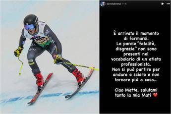 Franzoso la sorella di Matilde Lorenzi accusa Non parlate di fatalita o disgrazia Franzoso la sorella di Matilde Lorenzi accusa Non parlate di fatalita o disgrazia