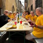 Gardone Val Trompia grande successo per la tavolata in via Zanardelli