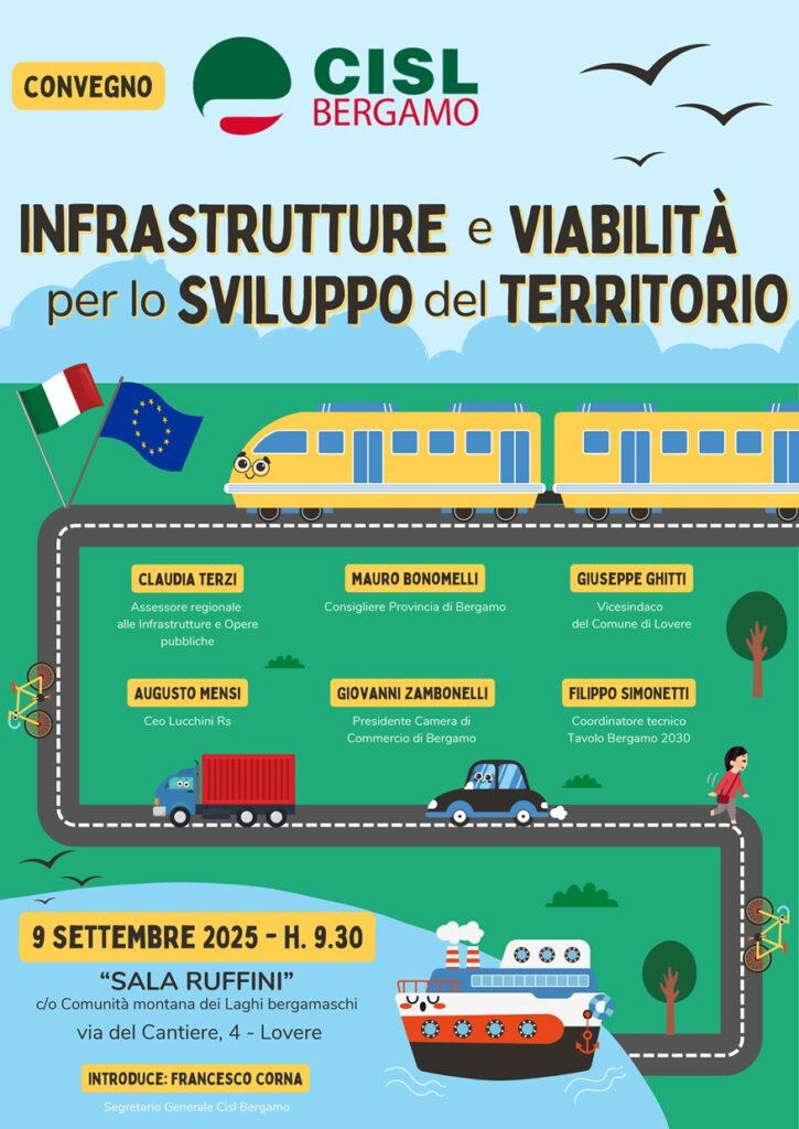 Locandina Convegno 9 settembre Lovere Locandina Convegno 9 settembre Lovere