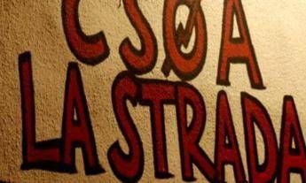 Roma bomba carta esplode davanti ingresso centro sociale La Strada Roma bomba carta esplode davanti ingresso centro sociale La Strada
