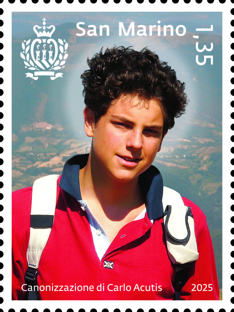 SM Canonizzazione Acutis Stamp SM Canonizzazione Acutis Stamp