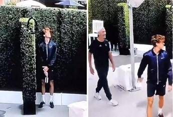 Tana per Sinner fallisce lagguato a coach Cahill Tana per Sinner fallisce lagguato a coach Cahill