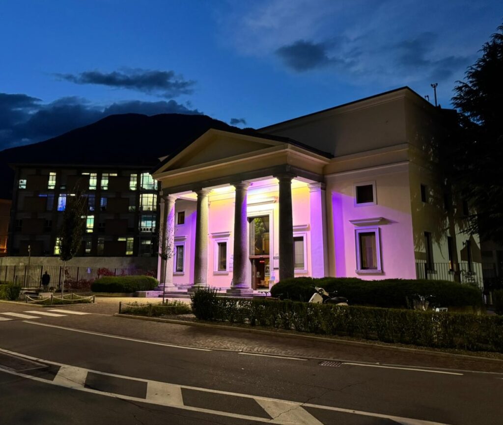 Tempietto in viola