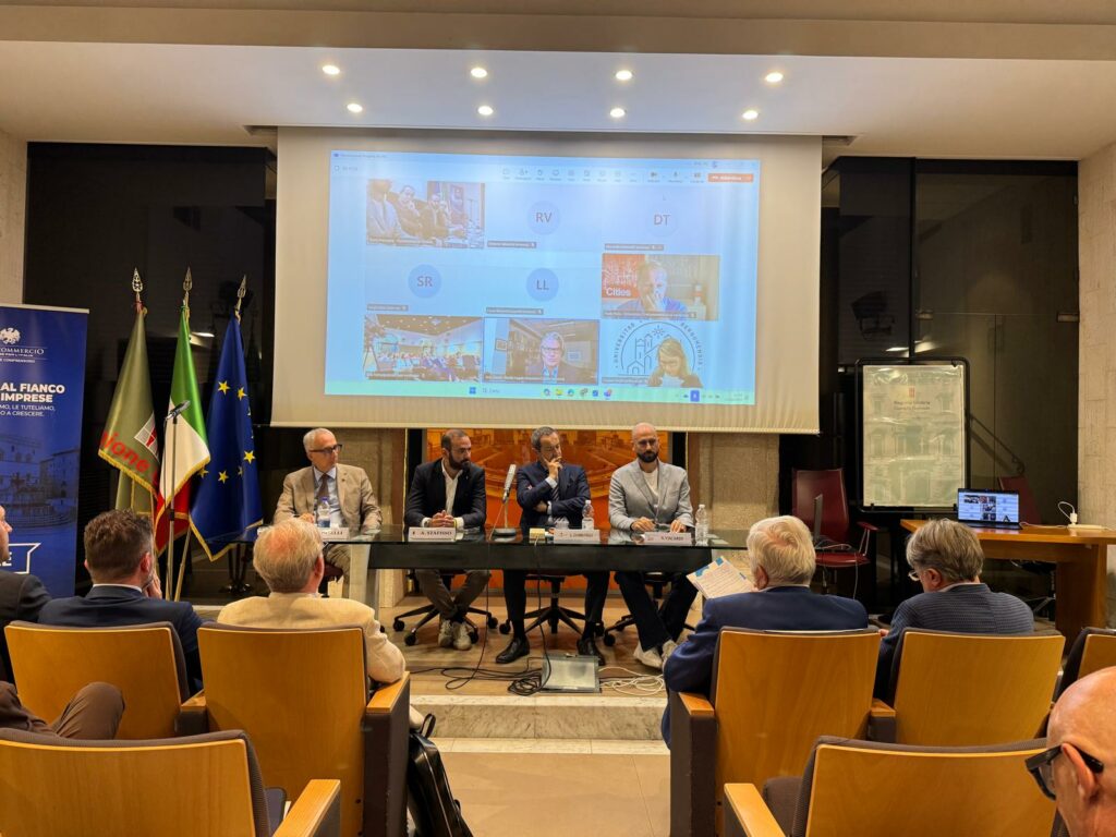 da sinistra Michele Biselli Andrea Stafisso Giovanni Zambonelli e Nicola Viscardi