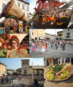 festa uva foto collage