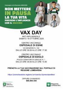 25all CAMPAGNA ANTINFLUENZALE vax day18 ottobre