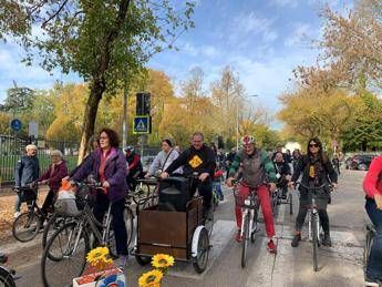 A Ferrara la pedalata piu lenta del mondo