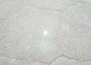 Bolivia spiegato effetto specchio della distesa salata Salar de Uyuni