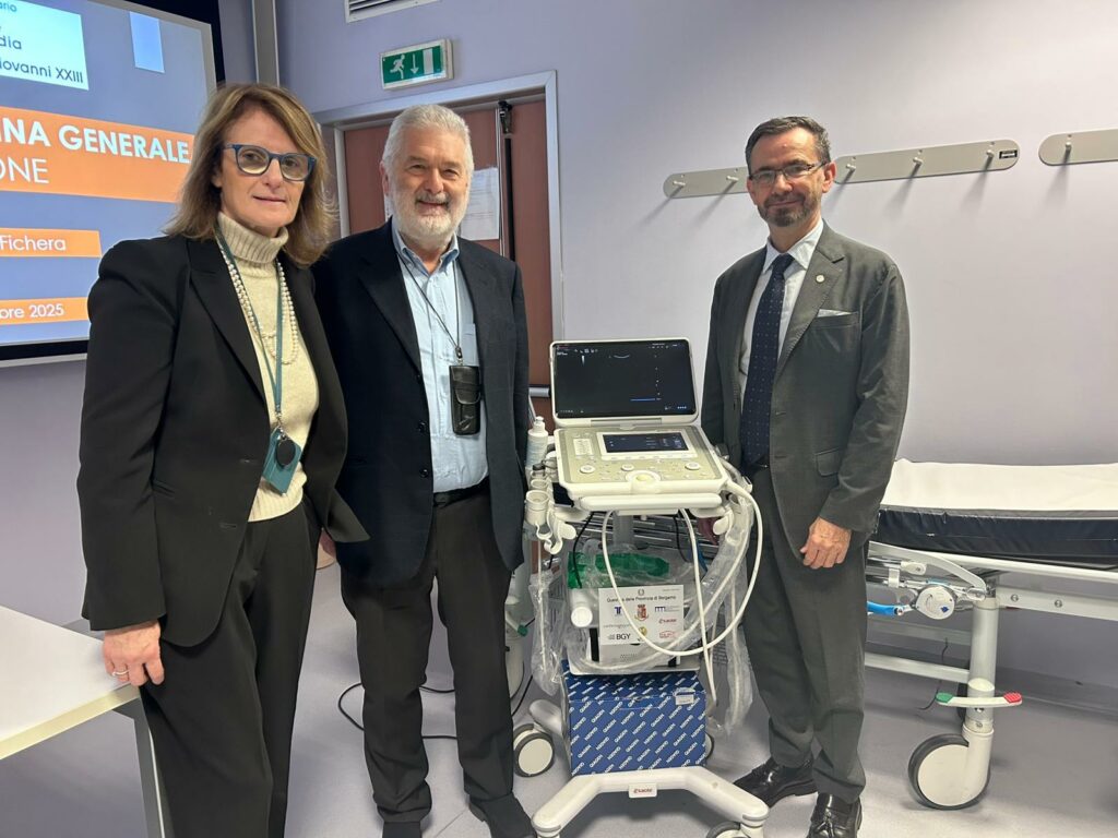 Con lecografo da sinistra Cesa Marinoni e Locati 1