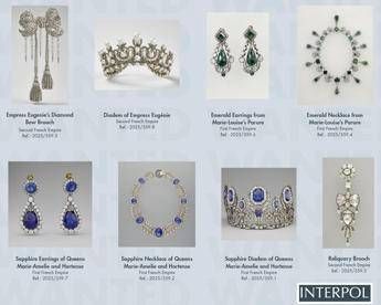 Furto al Louvre pubblicate le foto dei gioielli rubati Aiutateci a ritrovarli Furto al Louvre pubblicate le foto dei gioielli rubati Aiutateci a ritrovarli