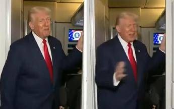LAir Force One balla Trump Volo complicato ma non tremo LAir Force One balla Trump Volo complicato ma non tremo