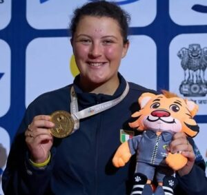 Lumezzane festeggia Arianna Nember oro in Coppa del Mondo di Tiro a Volo a New Delhi