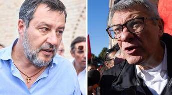 Sciopero generale per Gaza scontro tra Salvini e Landini. Il ministro Lo paghi lui