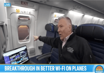 Spazio Starlink porta la prima trasmissione Tv in diretta da un Volo Commerciale Spazio Starlink porta la prima trasmissione Tv in diretta da un Volo Commerciale