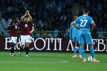 Torino Napoli 1 0 Simeone stende Conte e ferma gli azzurri Torino Napoli 1 0 Simeone stende Conte e ferma gli azzurri