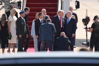Trump arrivato alla Knesset. A Netanyahu e Herzog E il vostro giorno migliore