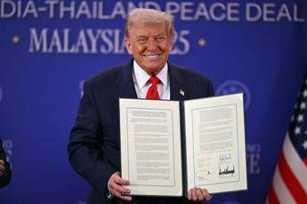 Trump in Asia missione tra pace e dazi. Messaggio a Xi sullUcraina Ci aiuti con la Russia Trump in Asia missione tra pace e dazi. Messaggio a Xi sullUcraina Ci aiuti con la Russia
