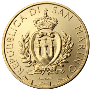 2025 20 Euro Aurea Libertas Dritto