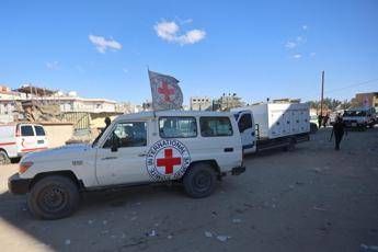 Gaza Idf Corpo ostaggio consegnato a Croce rossa Gaza Idf Corpo ostaggio consegnato a Croce rossa