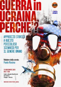 Pisogne un incontro per capire le vere cause della guerra in Ucraina riflessione organizzata dal Comitato Leonessa dItalia per la Costituzione Italiana – Liberta e Umanita Pisogne un incontro per capire le vere cause della guerra in Ucraina riflessione organizzata dal Comitato Leonessa dItalia per la Costituzione Italiana – Liberta e Umanita