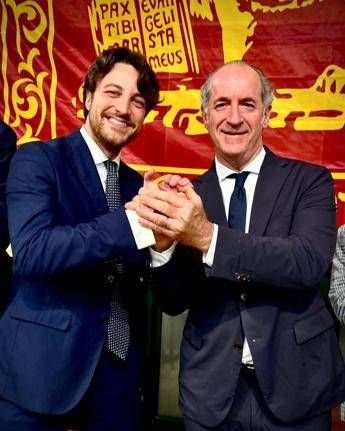 Regionali Alberto Stefani Veneto sempre piu forte. Meno burocrazia e lotta al disagio giovanile. E la Lega E il sindacato del territorio Regionali Alberto Stefani Veneto sempre piu forte. Meno burocrazia e lotta al disagio giovanile. E la Lega E il sindacato del territorio