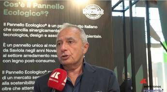 Sostenibilita Saviola Nostro pannello ecologico al 100 da legno riciclato Sostenibilita Saviola Nostro pannello ecologico al 100 da legno riciclato