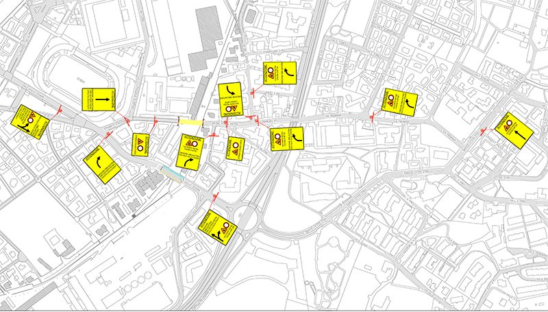 VIA PONTE PIETRA Impresa Milesi x TEB 2 Layout segnaletica VIA PONTE PIETRA Impresa Milesi x TEB 2 Layout segnaletica