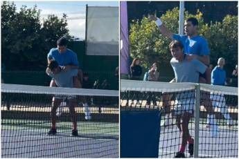 Alcaraz vince Cobolli paga la penitenza in allenamento