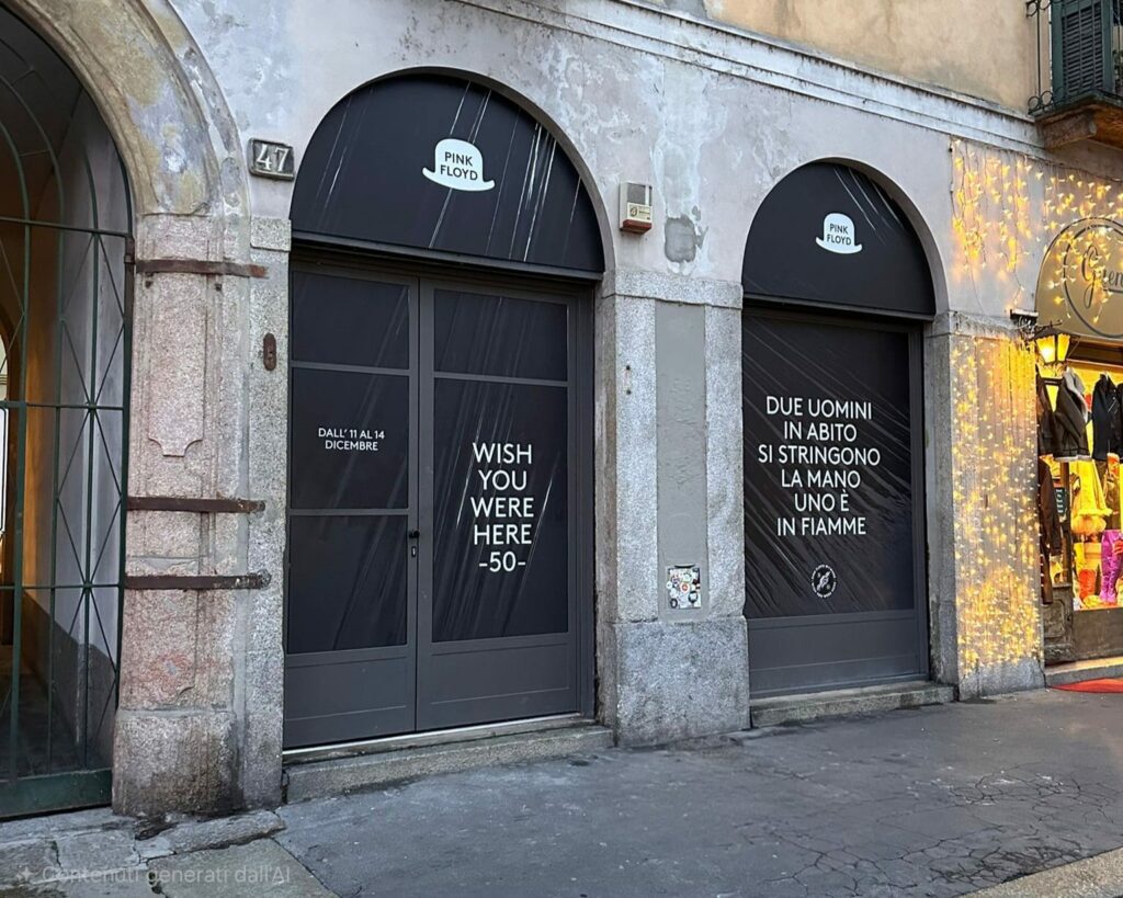 Allestimento store Milano