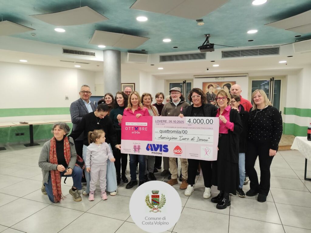 Camminata in Rosa sedici Comuni uniti per la prevenzione e la solidarieta