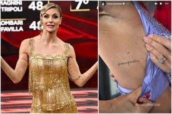Colombari e un nuovo tatuaggio per Ballando Rimarra per sempre