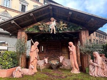 Dall8 dicembre il presepe sul sagrato della Cattedrale di Firenze
