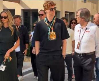 F1 Gp Abu Dhabi anche Sinner in pista Jannik ospite donore