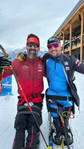 Giuseppe Romele con Collin Cameron