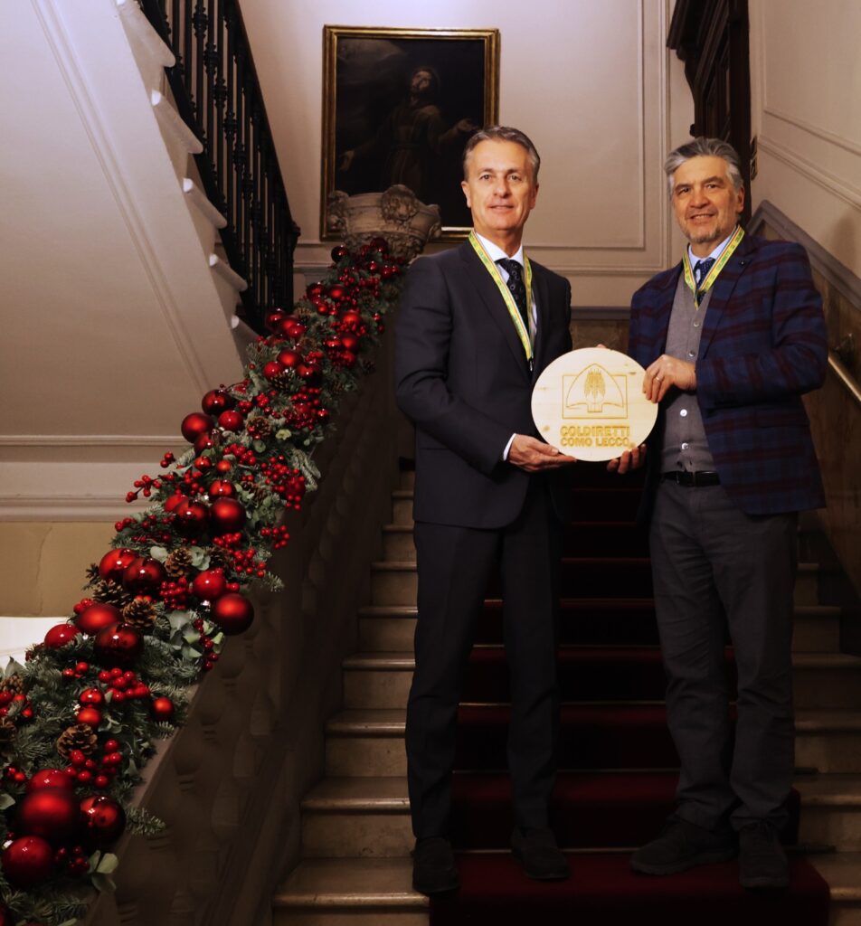 Il prefetto di Como con il direttore della Coldiretti interprovinciale