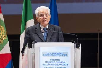 Mattarella I volontari sono veri e propri patrioti Mattarella I volontari sono veri e propri patrioti