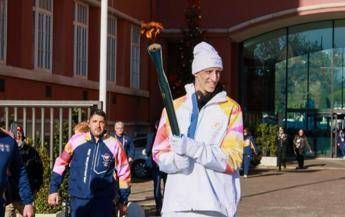 Milano Cortina 2026 Polonara tedoforo Unemozione essere qui pochi giorni fa ero in carrozzina