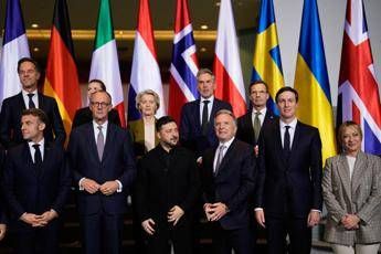 Ucraina Meloni a Berlino con i leader europei Una forza multinazionale per Kiev