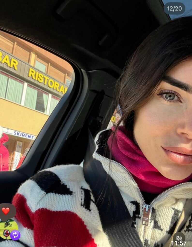 Bianca Atzei in vacanza tra Ponte di Legno e Tonale relax, neve e natura nel comprensorio