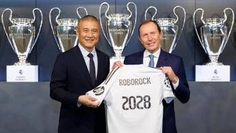 Calcio Roborock partner del Real Madrid