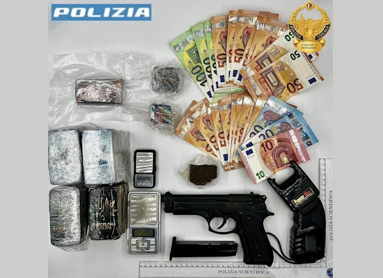 Droga nascosta nel sottotetto arrestato un giovane nel bergamasco