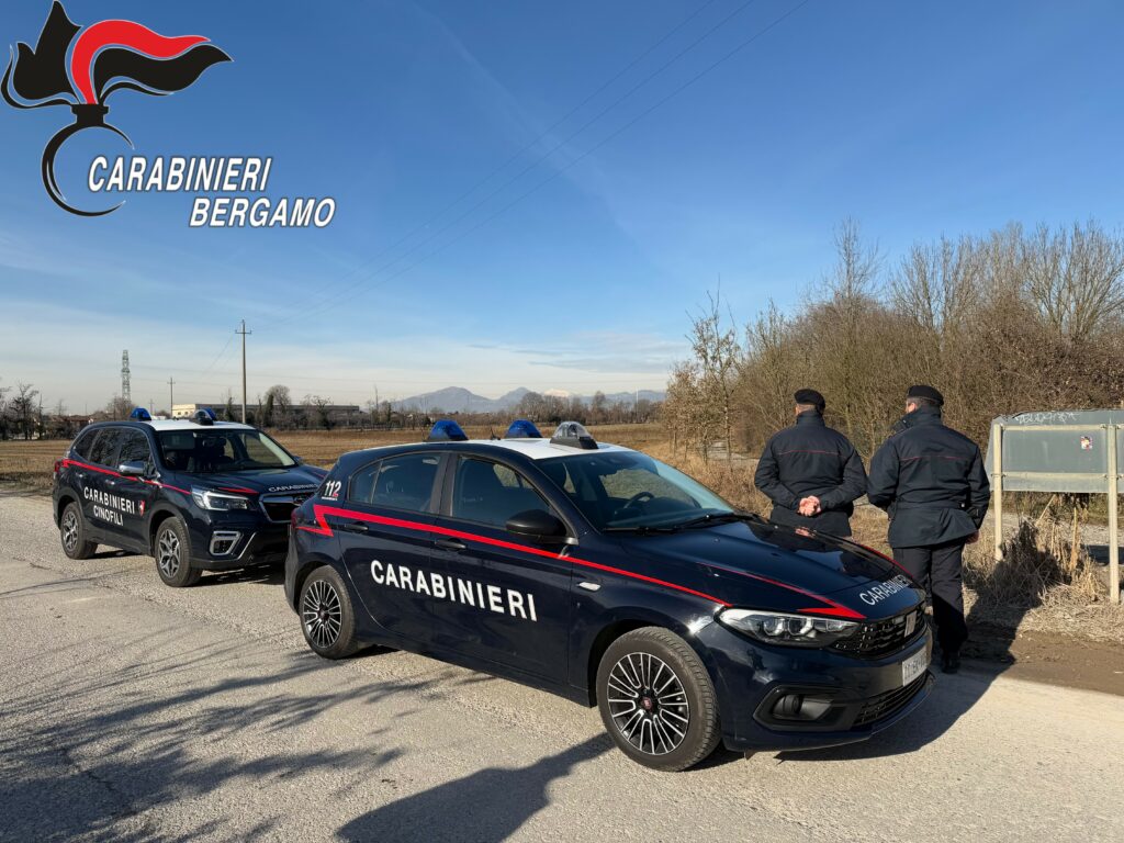 Grassobbio, controllo ad alto impatto nel Parco del Serio arrestato un 30enne per spaccio e detenzione illegale di arma