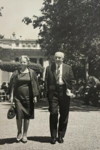 Jeckiel Dubiensky con la moglie Jeckiel Dubiensky con la moglie