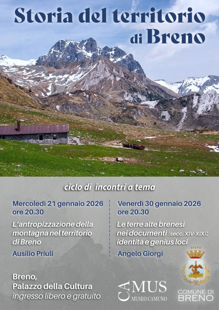 La storia del territorio di Breno due conferenze al Palazzo della Cultura